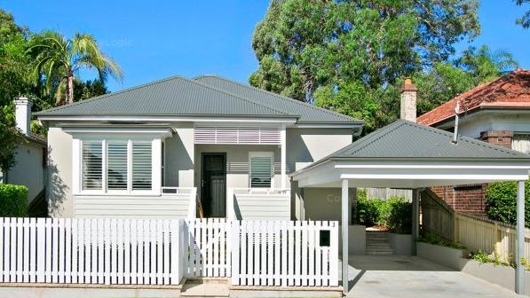 The Daniels family home in the Sydney suburb of Balgowlah which was bought after they moved from Singapore to Sydney. Picture: Supplied