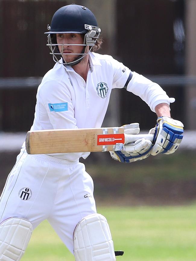 Sam Laffan in action for Craigieburn. Picture: Hamish Blair