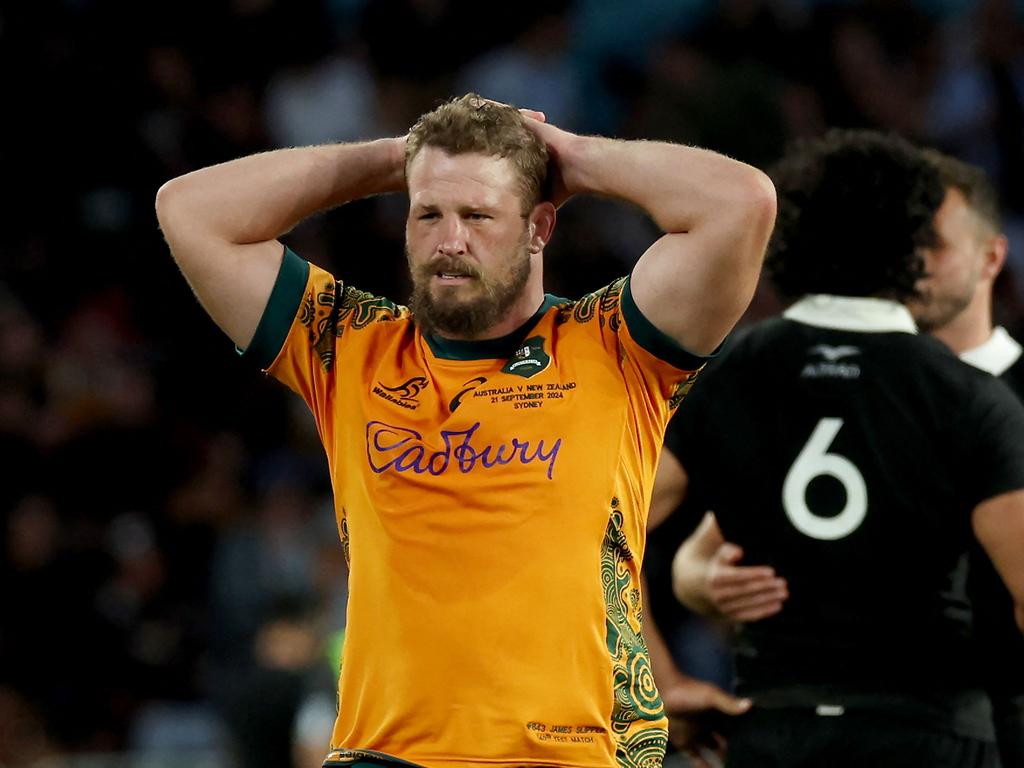 James Slipper was a long-serving Wallabies star. Picture: Saeed Khan / AFP--