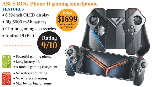 ASUS ROG Phone II gaming smartphone