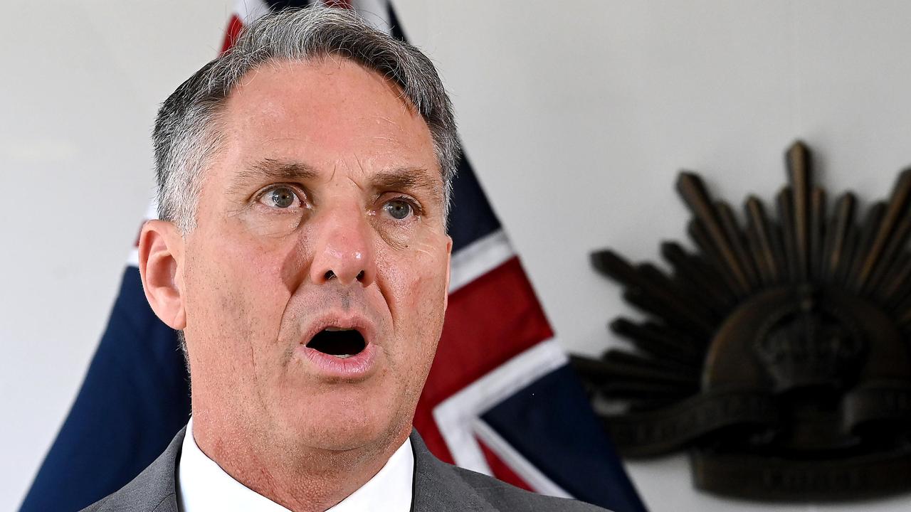 Deputy Prime Minister Richard Marles says Australia was monitoring the Chinese warships. Picture: NewsWire / John Gass