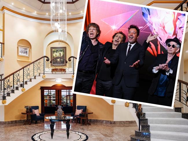 The Rolling Stones are among high-society guests who have partied at Bartinon on the Gold Coast