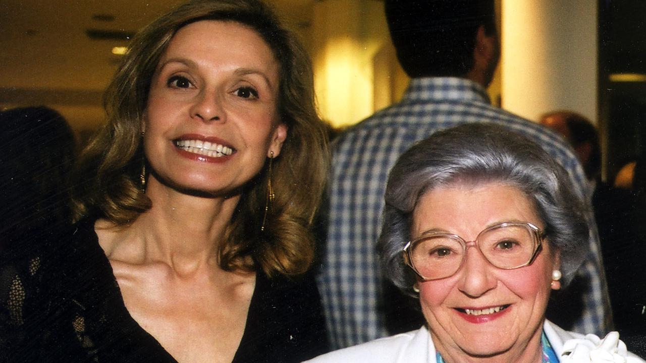Journalist Marina Craig with Margaret Brenton, right.