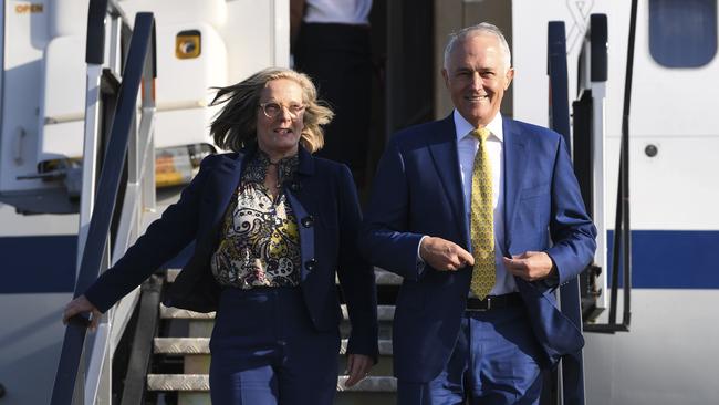 Malcolm Turnbull and his wife Lucy.