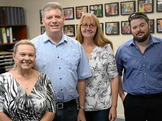 Jenny Smith, Ewan Filmer,Joanne Jamieson and Ben Shaw will present an overview of disability advocacy and programs at Frenchville Sports Club next Tuesday November 20. Picture: Jann Houley