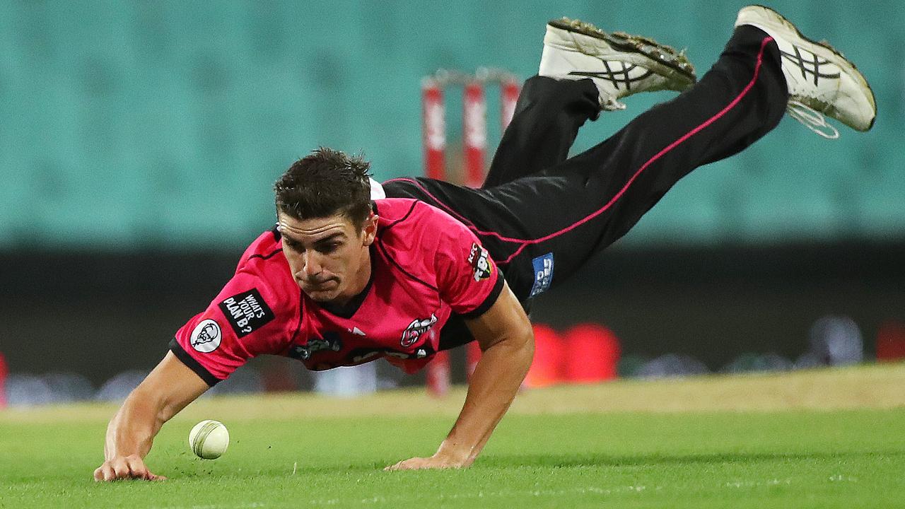 Sean Abbott is a factor with ball, bat and in the field. Picture: Phil Hillyard