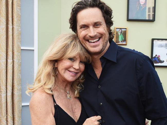 Oliver Hudson and Goldie Hawn. Picture: Instagram