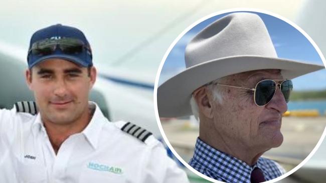 Josh Hoch was jailed for flying Katter's Australian Party politicians without the proper licensing.