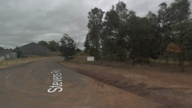 Police allege the trespassing occurred on Stevens Rd in Menangle.