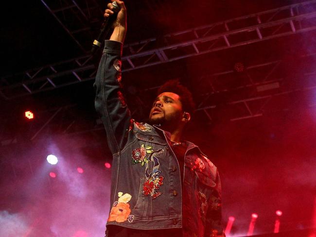 The Weeknd was reportedly set to walk away from the gig if he wasn’t paid the same sum. Picture: Rich Fury/Getty Images for Coachella