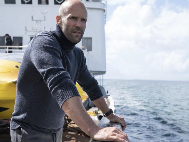 Jason Statham is there to keep interest levels just out of the boring zone during the flat spells. Picture: Daniel Smith/Warner Bros. Entertainment via AP