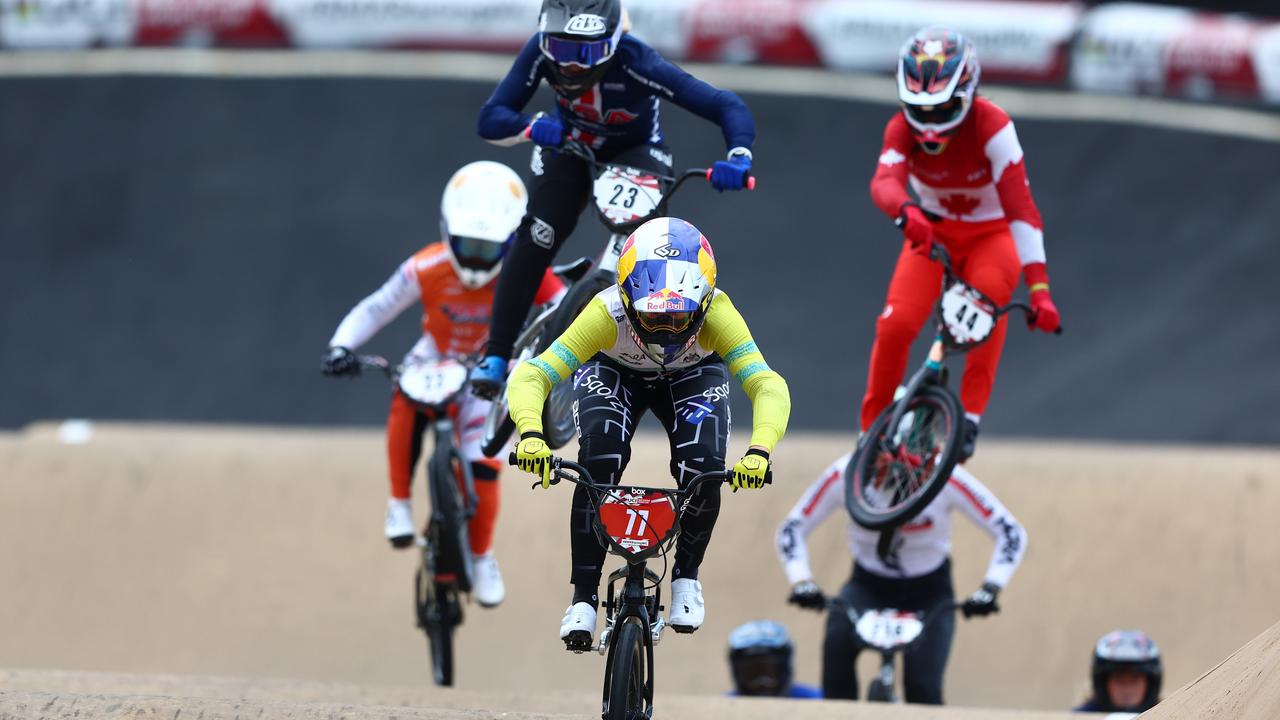 Paris Olympics 2024 BMX Racing World Cup Australia team Saya Sakakibara news crash world title results video