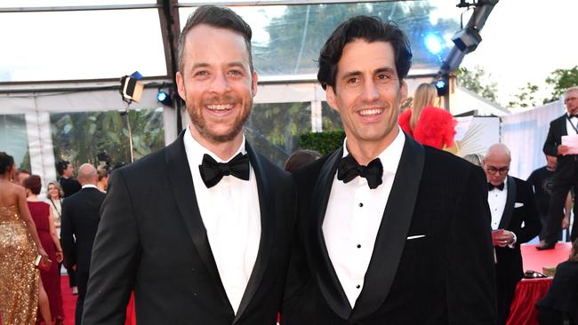 Hamish Blake and Andy Lee found fame as radio comedy duo <i>Hamish and Andy</i>. Picture: AAP Image/Darren England