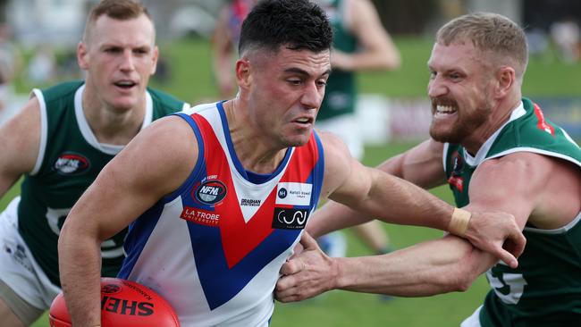 Adam Valeri in action for West Preston-Lakeside. Picture: George Sal