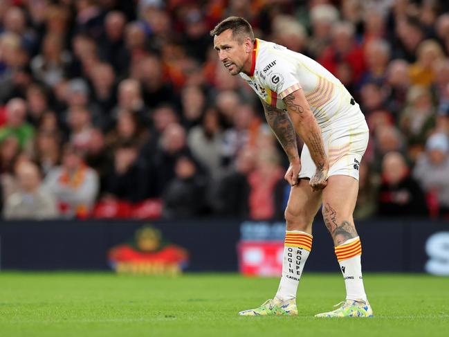 There was no grand final win to see out Mitchell Pearce’s career. Picture: Getty Images