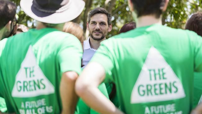 The LNP lost voters and seats on the Gold Coast, in the Brisbane middle ground suburbs and they lost support in their traditional heartland, where a prized LNP seat fell to the Greens. Above, Greens Maiwar candidate, Michael Berkman. Photo: AAP