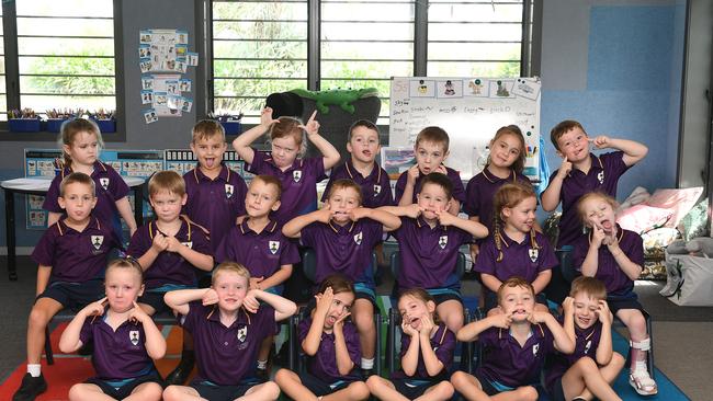 ST BENEDICT'S CATHOLIC SCHOOL. Prep Platypus. Picture: Shae Beplate.