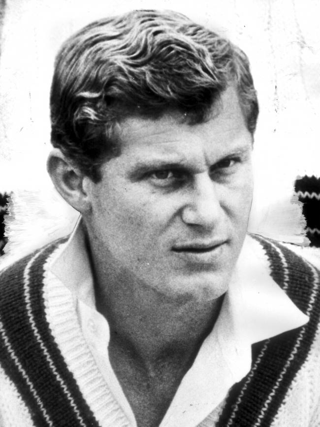Batsman Bob Cowper, best remembered as one of four Australians to top 300 runs at international test level.