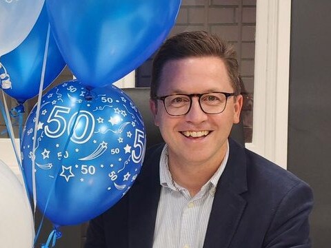 Police Minister Anthony Carbines celebrated a milestone birthday this week. Picture: Supplied