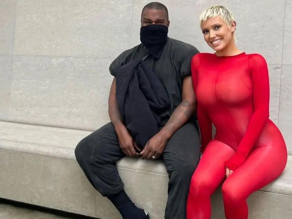 Kanye West and wife Bianca Censori in Japan. Photo: Instagram