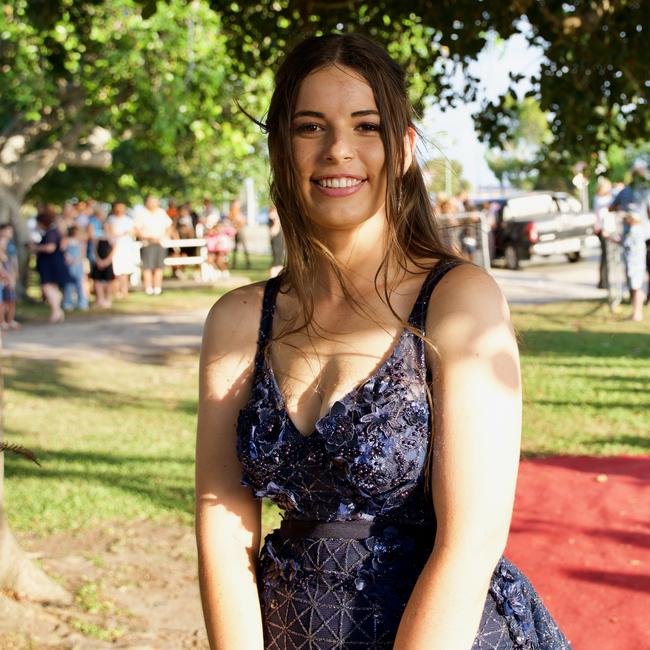 Maxie Johnson at the Bowen State High School Year 12 Formal held on Friday, November 18, 2022.