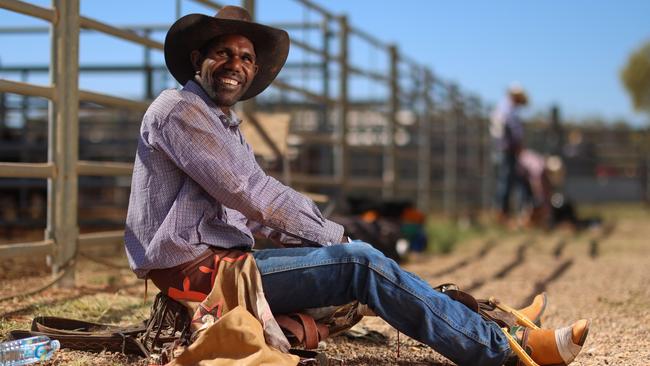 Doomadgee cowboy Peter Jupiter. Mount Isa Rodeo.