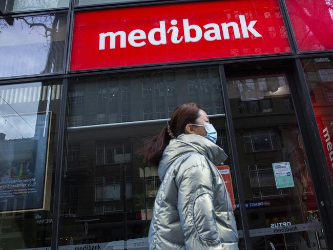 MELBOURNE, AUSTRALIA - NewsWire Photos JULY 27, 2021: Generic photo of Medibank in Bourke Street, Melbourne. Picture: NCA NewsWire / Paul Jeffers