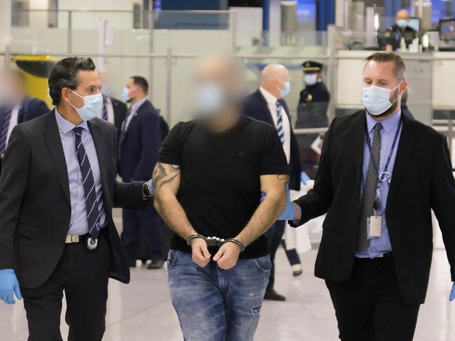 The men were extradited from Dubai. Picture: NSW Police