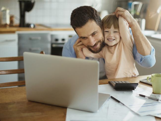 Generic photo of a single parent with child. Picture: iStock