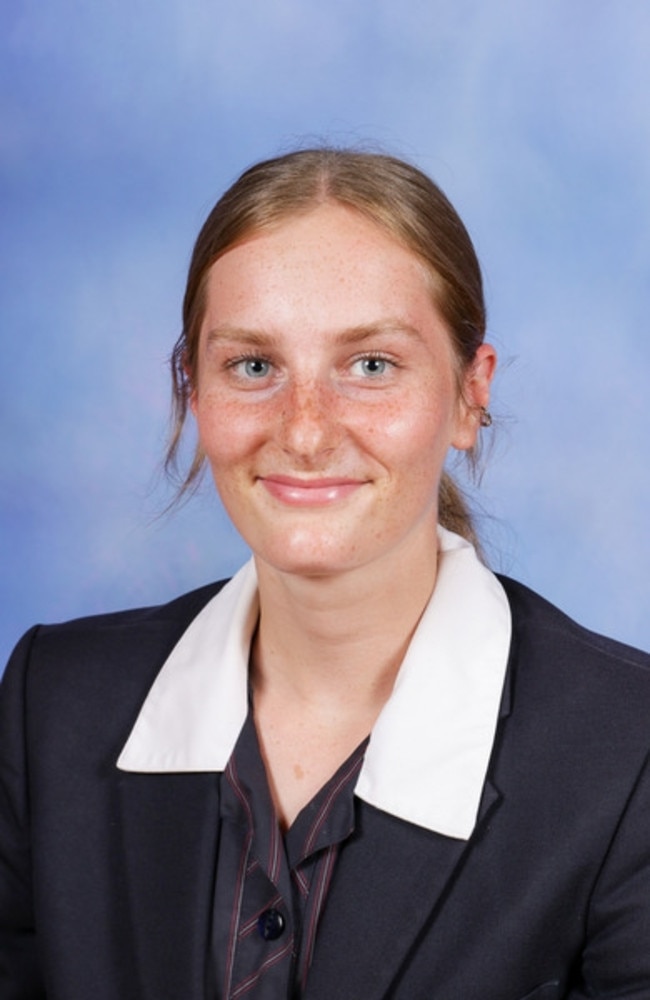 Saint Ignatius College Geelong student Anna Hewitt