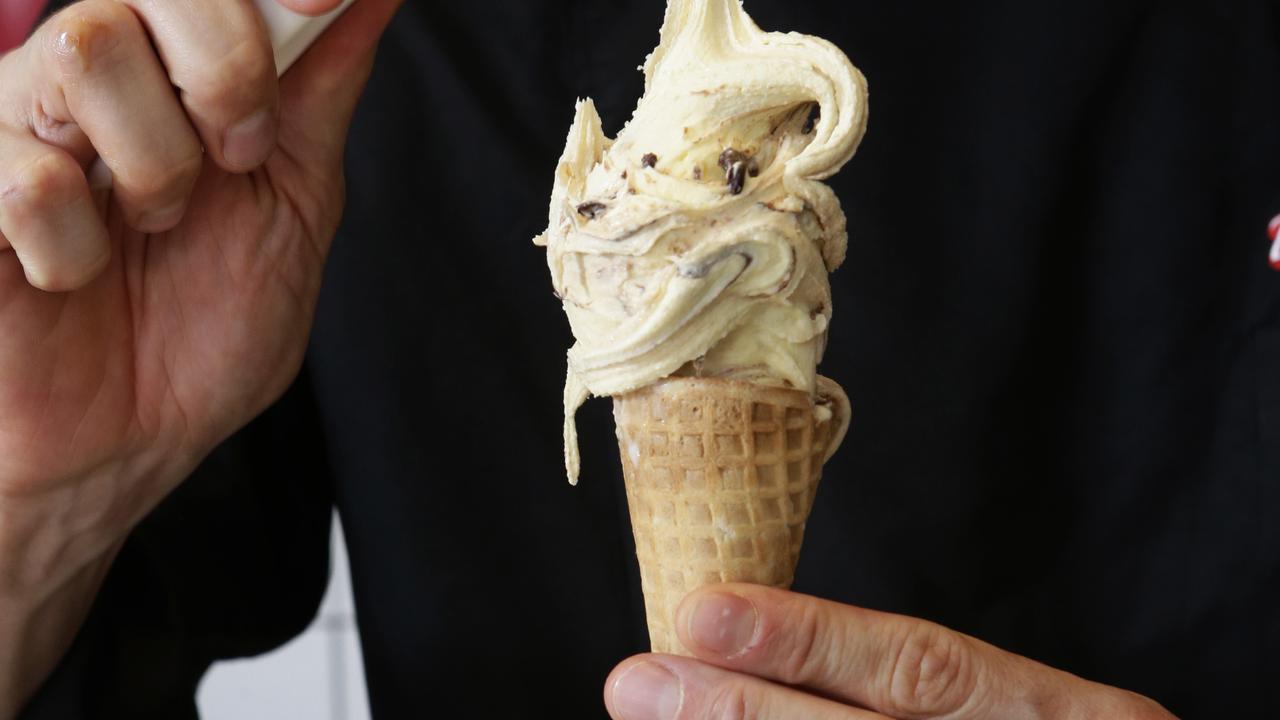 Biscotto gelato at La Macelleria in Teneriffe.