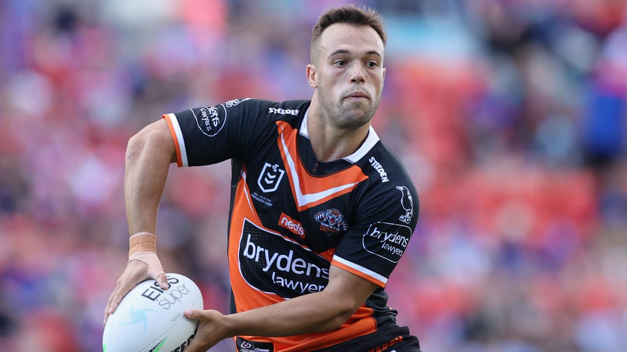 Tigers legend Steve Roach believes Luke Brooks should look for a new club at the end of the season. (Photo by Ashley Feder/Getty Images)