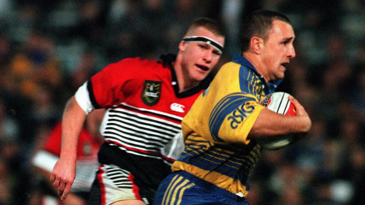 David Penna played 78 games for the Parramatta Eels. Picture: Brad Newman