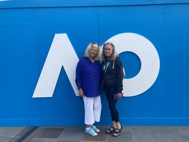 Mary Ane Styons and Carol Brady