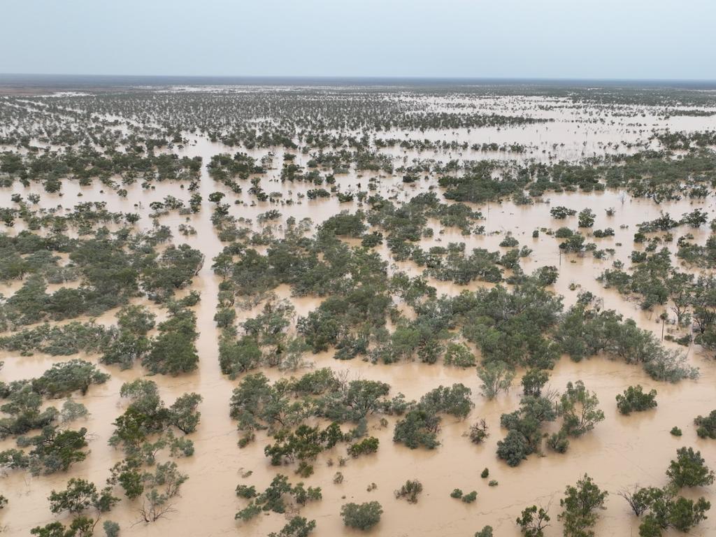 Thargomindah locals say they have never seen flooding like this.