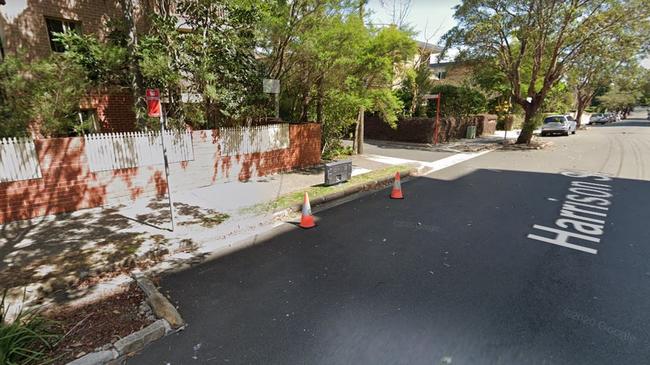 Just a few metres down the road there is an almost identical intersection which has a ‘No Stopping’ sign. Picture: Google Maps