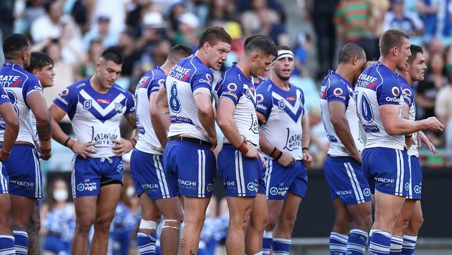 The Bulldogs have struggled badly in attack. Photo by Cameron Spencer/Getty Images.