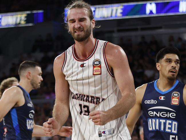 Sam Froling has dominated United in the previous two meetings, but will he be at the Hawks next season? Picture: Getty Images