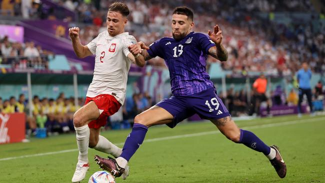 Nicolas Otamendi is the general of Argentina’s backline, which has kept cleansheets in its past two matches. Picture: Clive Brunskill/Getty Images