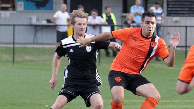 After meeting in the Black Diamond Aussie rules final, Terrigal and Killarney fought it out in an epic Central Coast Premier League grand final. (AAP Image / Mark Scott )