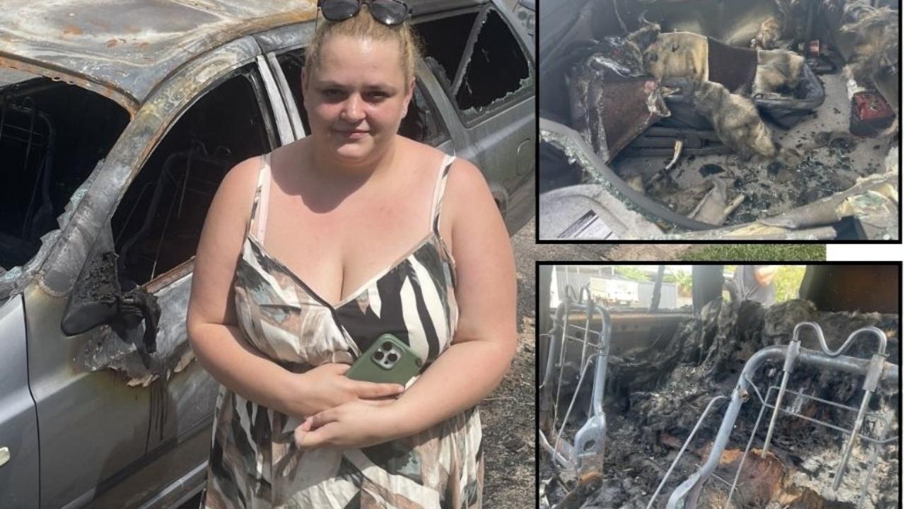 ‘Woke to explosions’: Young mum’s car torched after sinister phone calls