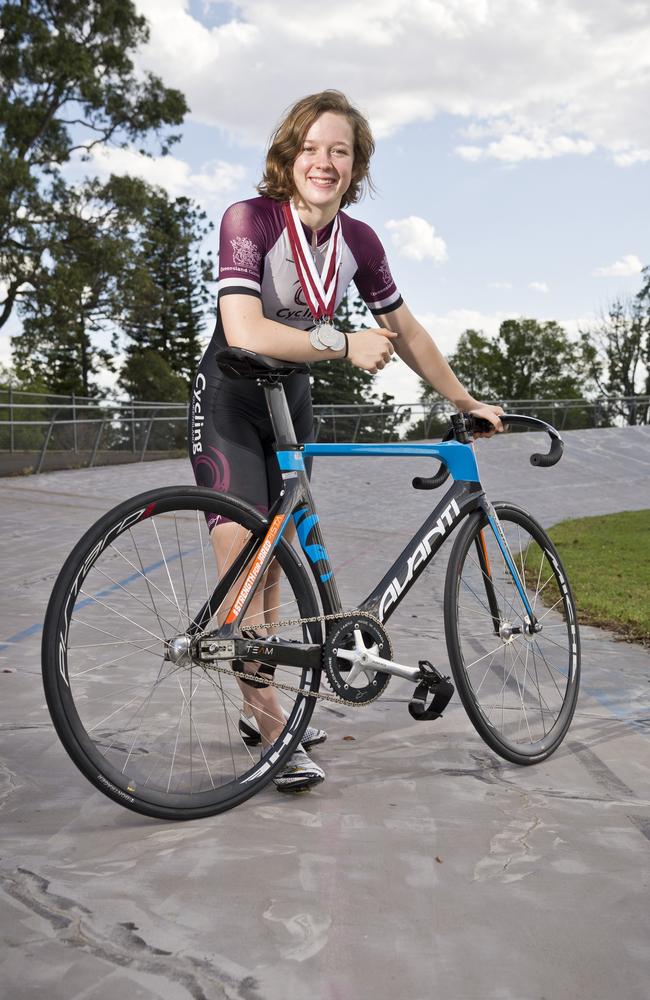 Toowoomba cyclist Emma Stevens.