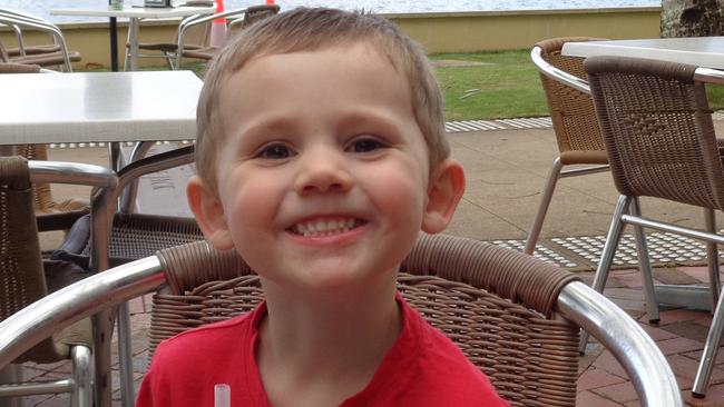 NOT FOR ONLINE BEFORE MIDNIGHT .... New photo of William Tyrrell, released by police. Not for online before midnight.