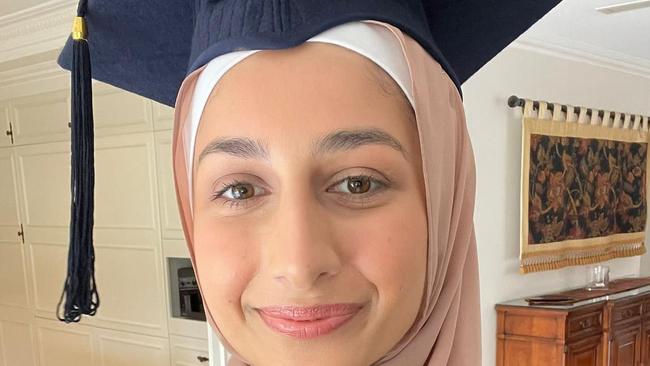 Sara Karem, 17, who achieved the perfect ATAR of 99.95 used tutors Matrix Education.
