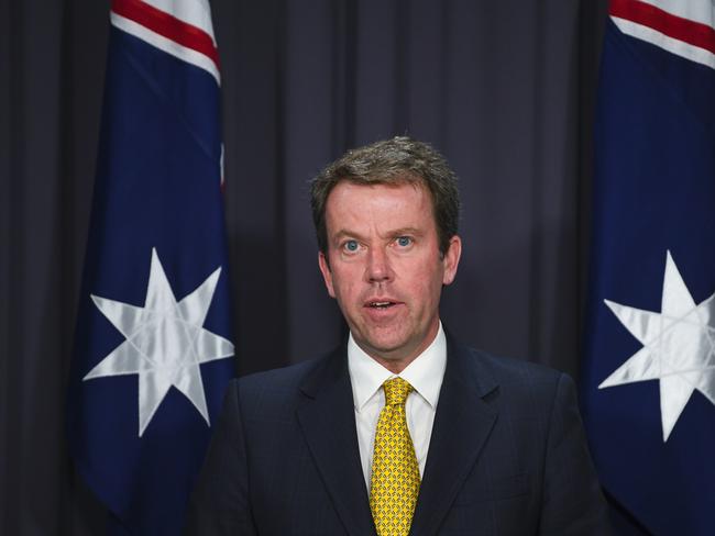 Australian Education Minister Dan Tehan said the guidelines were developed with universities to protect their autonomy. Picture: AAP