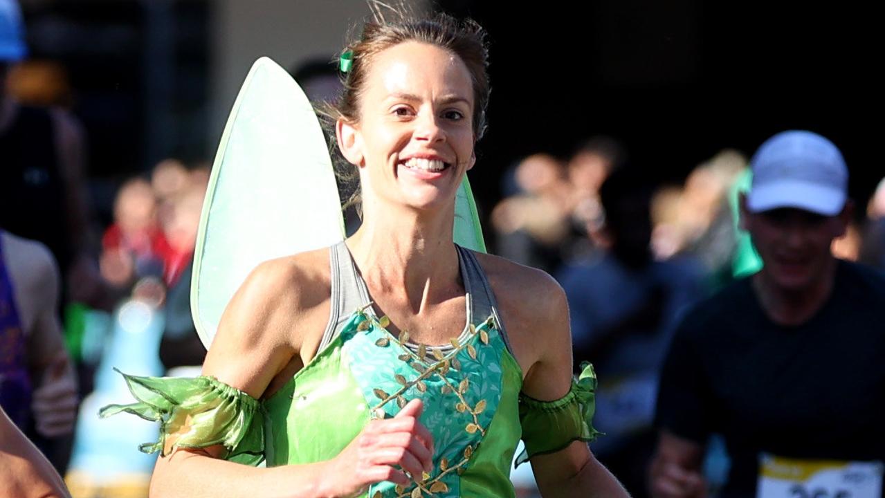 Runners and walkers in Adelaide's 2024 City-Bay fun run. Picture: Kelly Barnes