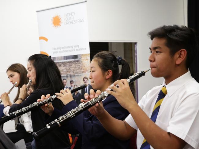 The orchestra draws on the untapped pool of talent in western Sydney.