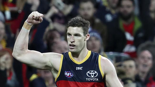 Josh Jenkins wants out of Adelaide and is willing to take a big pay cut. Picture: Sarah Reed.