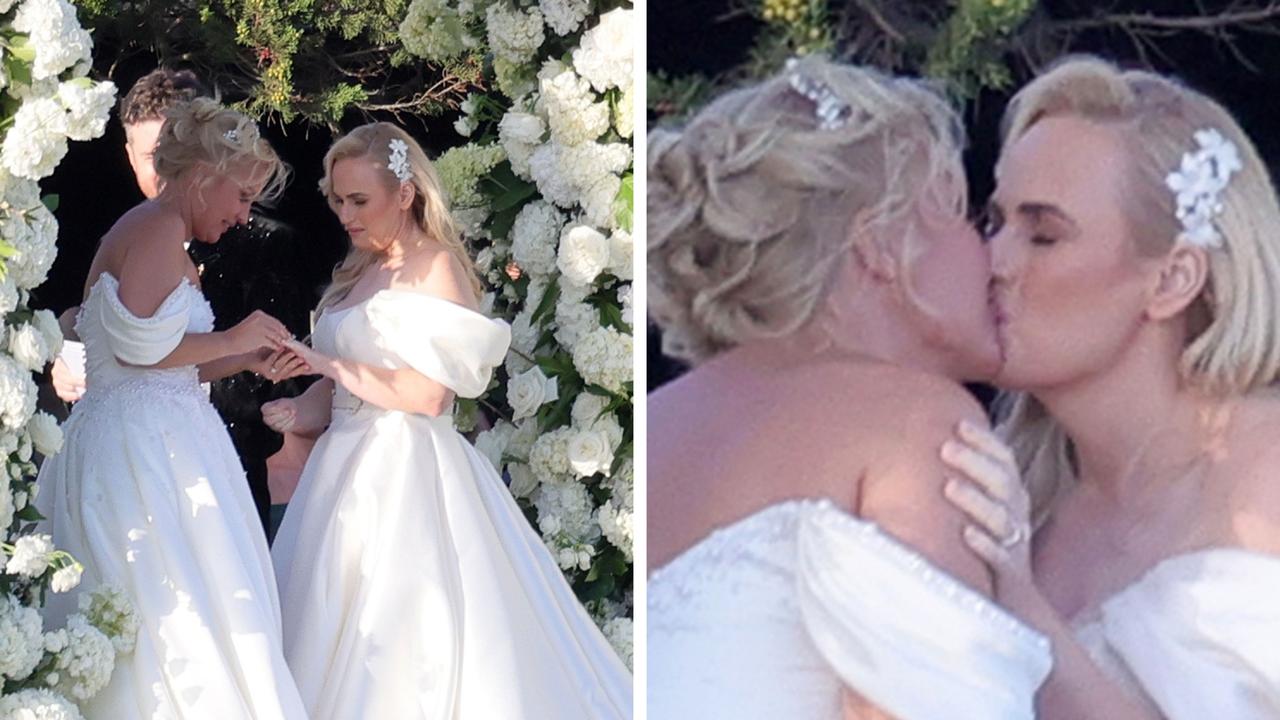 Rebel Wilson stuns in wedding photos