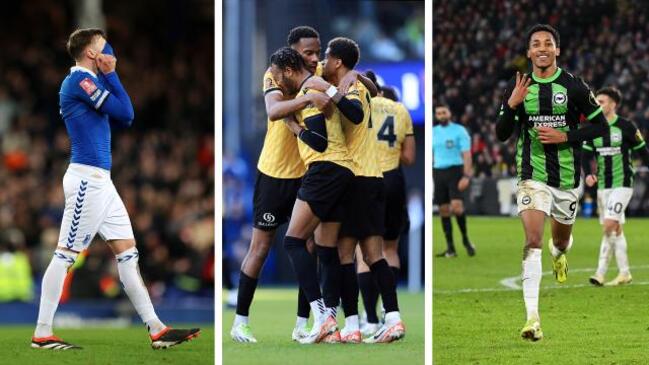 Luton Town, Brighton and MAIDSTONE UNITED win in the FA Cup